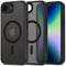 Tech-Protect MagCam-deksel - iPhone 16e - MagSafe-kompatibel - Mattsvart