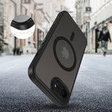 Tech-Protect MagCam-deksel - iPhone 16e - MagSafe-kompatibel - Mattsvart