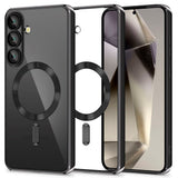 Tech-Protect - Samsung Galaxy S25+ (Pluss) - MagFlex-deksel - MagSafe-kompatibel - Svart