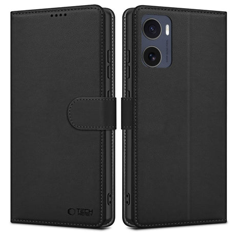 Tech-Protect - Motorola Moto G05 / E15 Wallet m. Pung - Sort