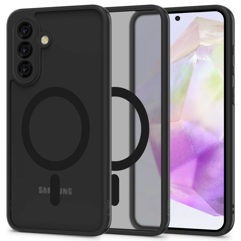 Samsung Galaxy A36 (5G) Tech-Protect Magmat Bakdeksel - MagSafe-kompatibel - Matt Svart