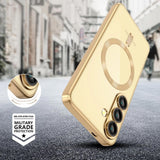 Tech-Protect - Samsung Galaxy A36 (5G) - MagFlex Cover - MagSafe Kompatibel - Guld