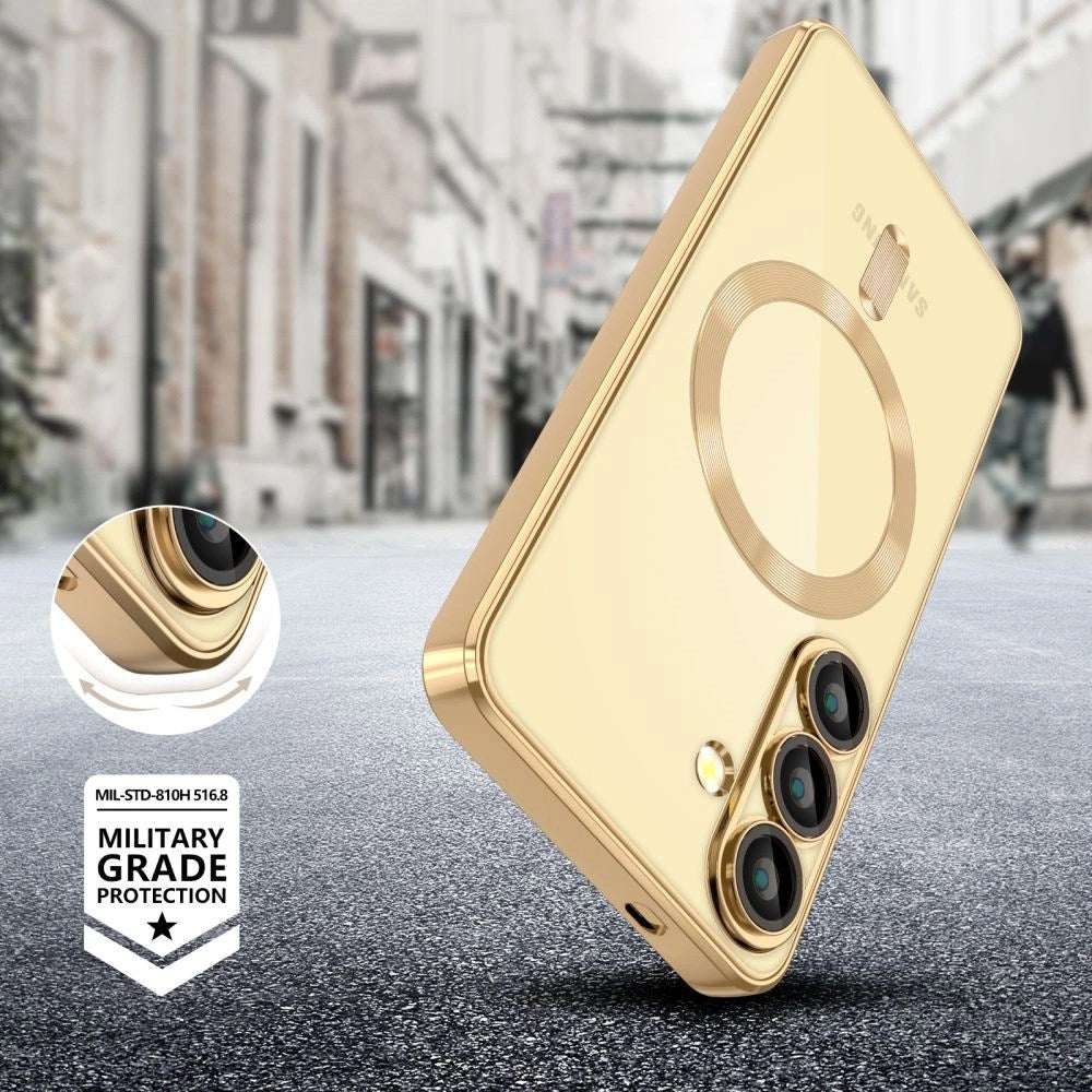 Tech-Protect - Samsung Galaxy A26 (5G) - MagFlex-deksel - MagSafe-kompatibel - Gull