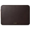 Tech-Protect MacBook / Laptop 15-16" Computer Sleeve i Kunstlæder - Foret Inderside - Chocolate