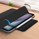 Tech-Protect iPad Air 13" (2025 / 2024) SmartCase Magnetisk Flip Cover - Sort