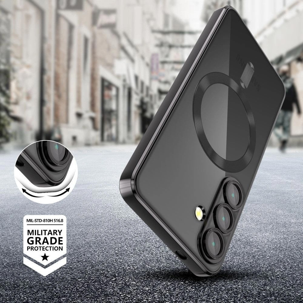 Samsung Galaxy S25 Edge - Tech-Protect MagFlex Cover - MagSafe Kompatibel - Sort