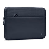 Tech-Protect MacBook / Laptop 13-14" Beskyttende Sleeve med Lomme - Foret Inderside - Mørkeblå