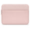 Tech-Protect MacBook / Laptop 13-14" Beskyttende Sleeve med Lomme - Foret Inderside - Lyserød