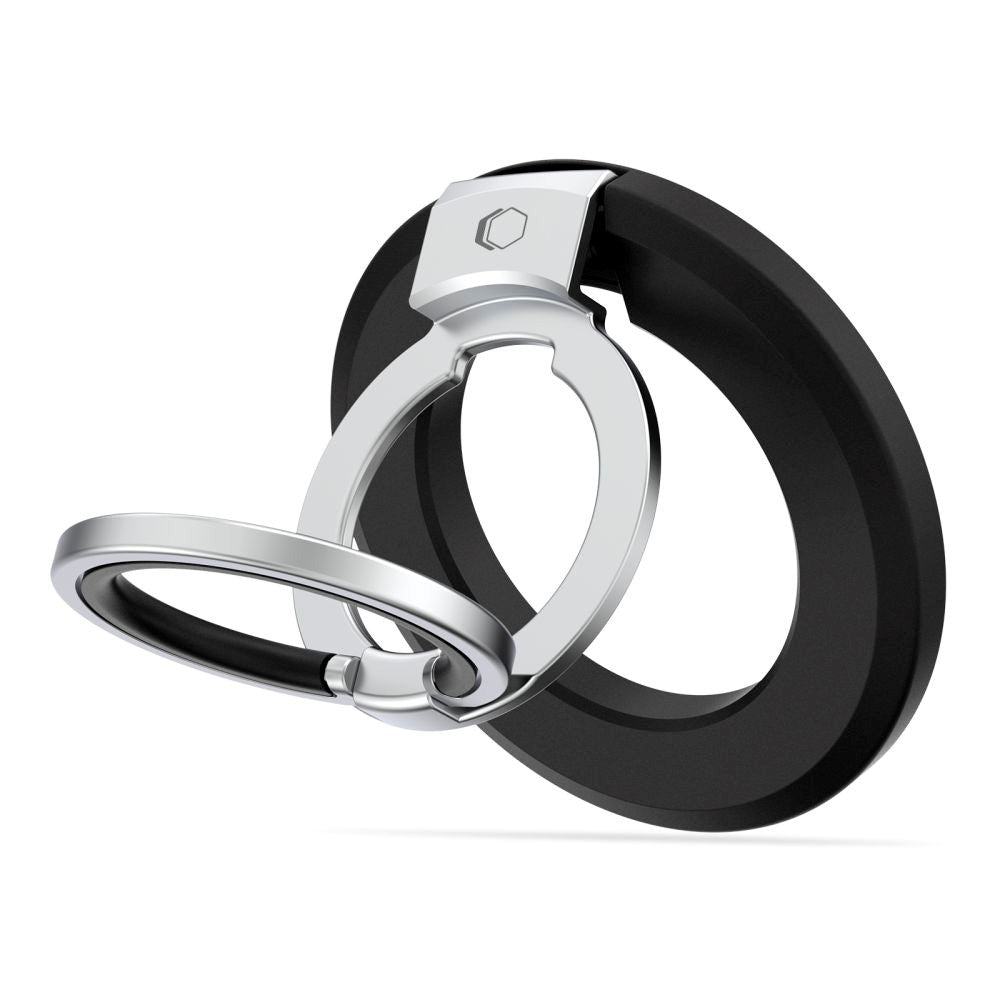 Tech-Protect Magnetisk Finger Ring - Mobil - MagSafe Kompatibel - Sort