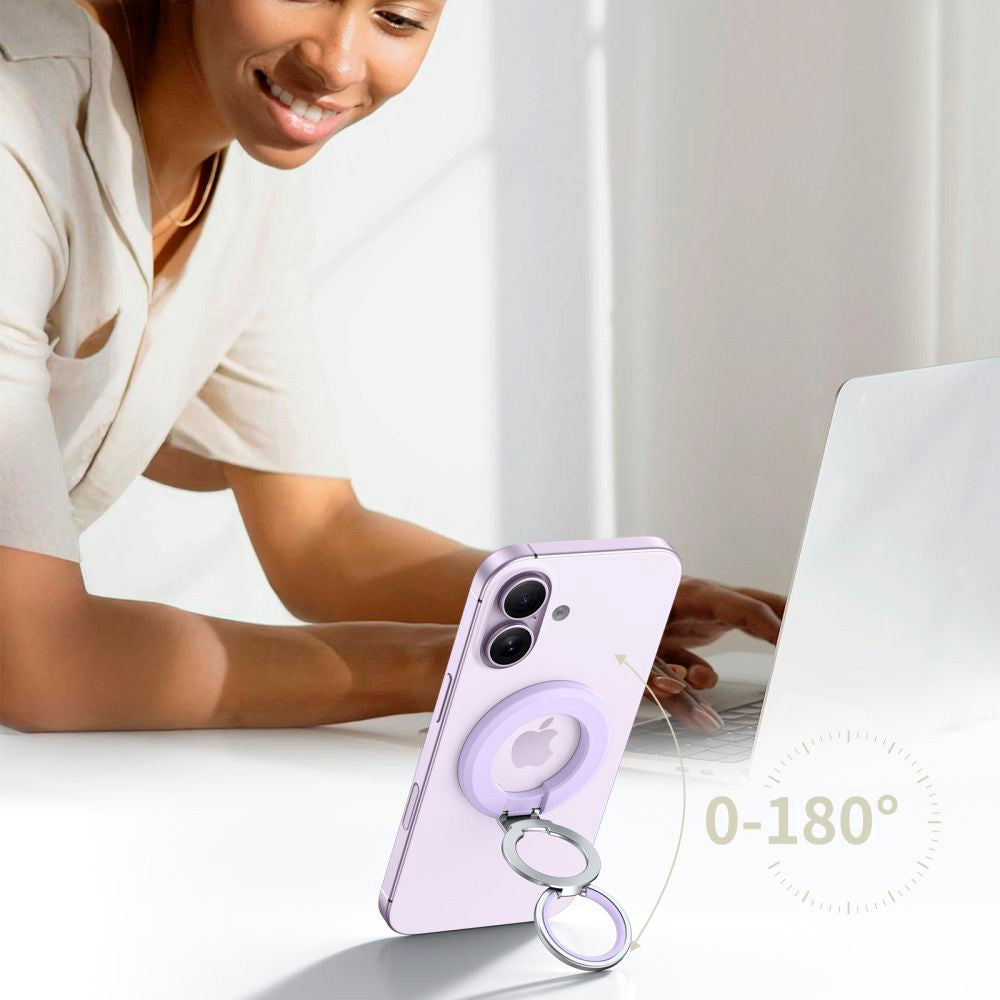 Tech-Protect Magnetisk Finger Ring - Mobil - MagSafe Kompatibel - Lilla