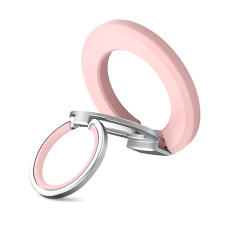 Tech-Protect Magnetisk Finger Ring - Mobil - MagSafe Kompatibel - Lyserød