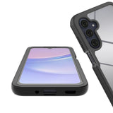 Tech-Protect Samsung Galaxy A16 (4G/5G) DEFENSE360 deksel m. Skjermbeskytter - Gjennomsiktig / Svart