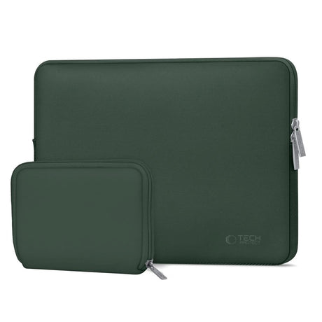 Tech-Protect Neoslim MacBook/Laptop 15-16" sleeve - Lite etui - Grønn