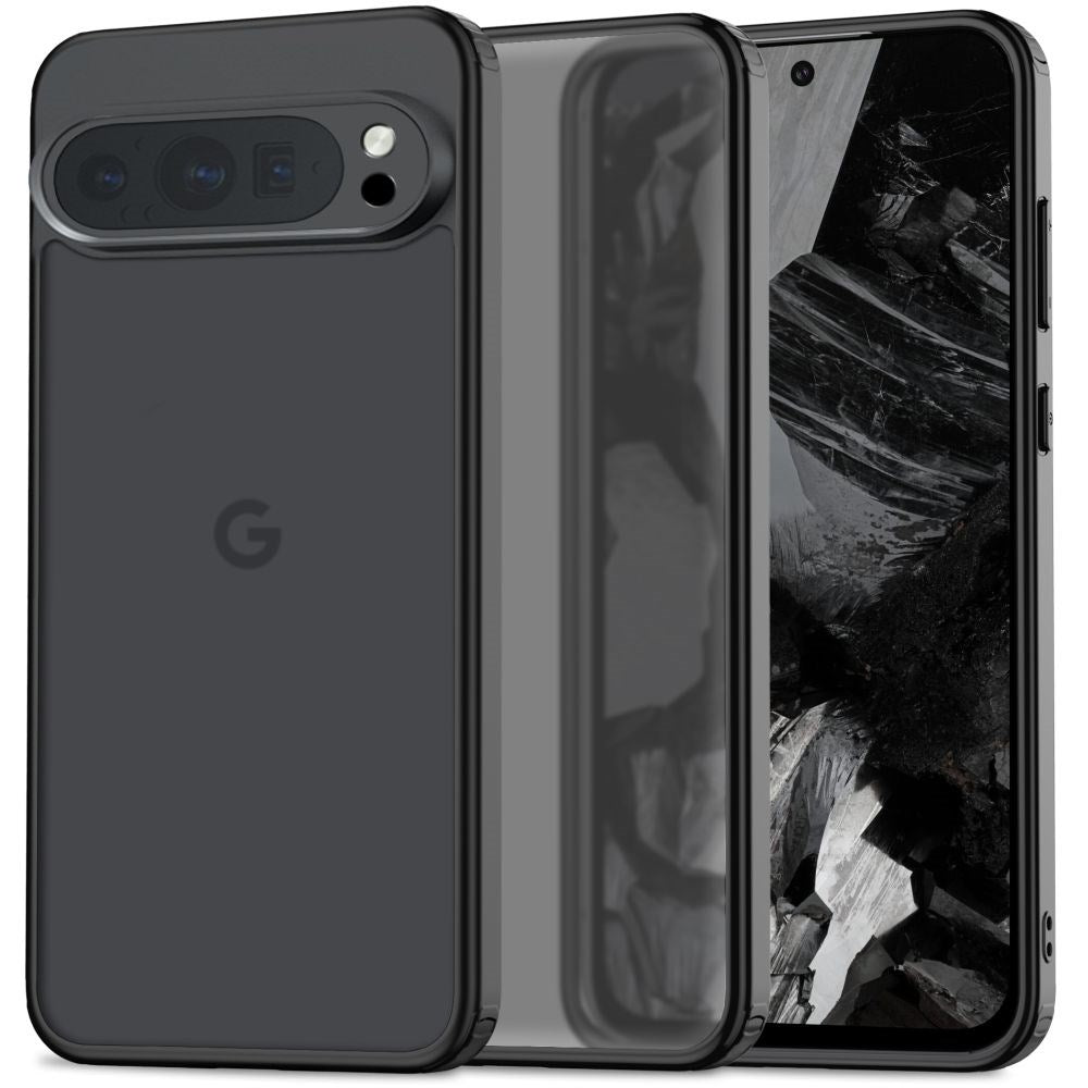 Google Pixel 9 Pro XL Tech-Protect Magmat-deksel - matt svart
