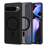 Google Pixel 9 / 9 Pro Tech-Protect MagMat Bagside Cover - MagSafe Kompatibel - Mat Sort