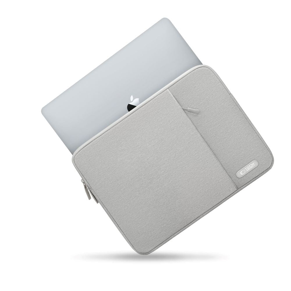 Tech-Protect Sleevey MacBook/Bærbar 13-14" Sleeve-lomme - Grå
