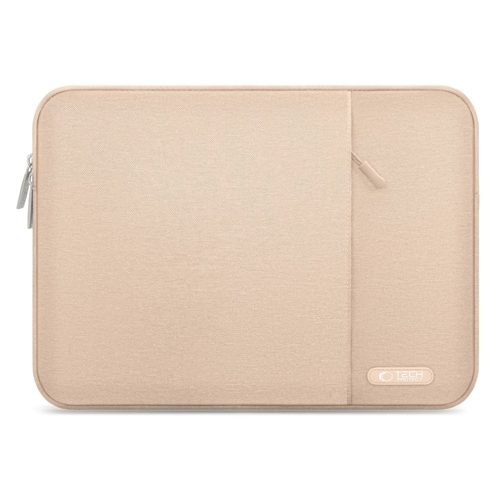 Tech-Protect Sleevey MacBook/bærbar 15-16" Sleeve-lomme - Beige