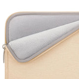 Tech-Protect Sleevey MacBook/bærbar 15-16" Sleeve-lomme - Beige