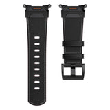 Samsung Galaxy Watch Ultra 2 / Ultra (47mm) Tech-Protect Delta Pro Kunstlæder Rem - Sort