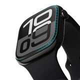 HOFI Apple Watch 11 / 10 (42mm) Hybrid Pro+ (Plus) Beskyttelsesglas - 2 stk. - Sort Kant