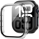 Apple Watch 10 Tech-Protect DEFENSE360 Smartwatch-deksel m. Skjermbeskytter - 46mm - Gjennomsiktig