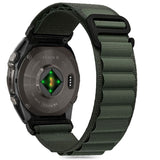 Universal Garmin 26mm QuickFit Tech-Protect Nylon Pro Rem - Mørkegrøn