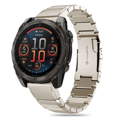 Tech-Protect Garmin Universal 26 mm QuickFit-stropp rustfritt stål - sølv