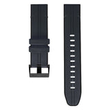 Universal Garmin 22 mm QuickFit-stropp Tech-Protect skinnbelagt silikon - svart