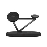 Tech-Protect Trådløs Magsafe Oplader 3-i-1 - Sort