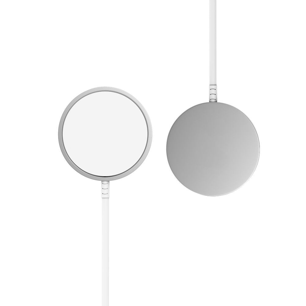 Magnetisk Qi15W trådløs lader fra Tech-Protect - Hvit