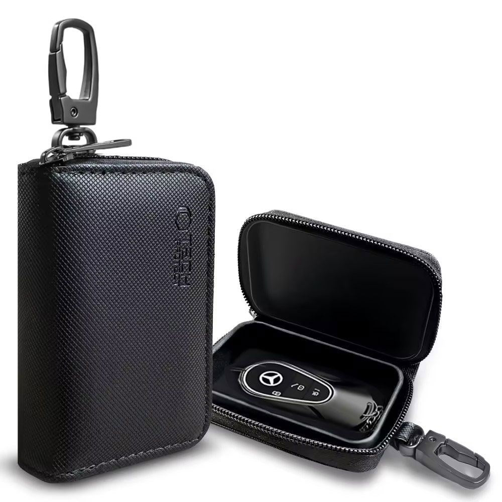 Tech-Protect KLR300 Etui til Bilnøgle m. Indbygget RFID-Blokering - Sort