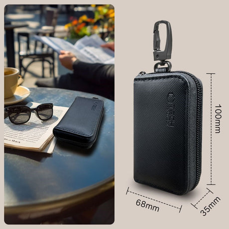Tech-Protect KLR300 Etui til Bilnøgle m. Indbygget RFID-Blokering - Sort