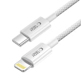 Tech-Protect Ultraboost Lite Lightning til USB-C Kabel PD 27W / 3A 1m - Grå