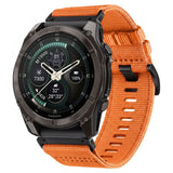 Universal Garmin Rem 22mm QuickFit Tech-Protect Classic Nylon Urrem - Orange