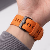 Universal Garmin Rem 22mm QuickFit Tech-Protect Classic Nylon Urrem - Orange