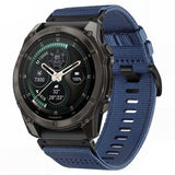 Universal Garmin Rem 26mm QuickFit Tech-Protect Classic Nylon Urrem - Blå