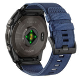 Universal Garmin Rem 26mm QuickFit Tech-Protect Classic Nylon Urrem - Blå