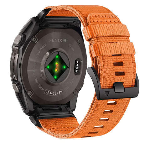 Universal Garmin Rem 26mm QuickFit Tech-Protect Classic Nylon Urrem - Orange