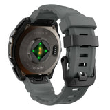 Universal Garmin 22mm QuickFit Tech-Protect Motion Fleksibelt Plast Rem - Grå