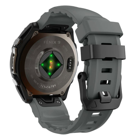 Universal Garmin 22mm QuickFit Tech-Protect Motion Fleksibelt Plast Rem - Grå