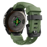 Universal Garmin 22mm QuickFit Tech-Protect Motion Fleksibelt Plast Rem - Grøn