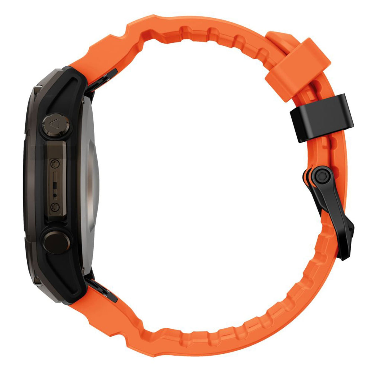 Universal Garmin 22mm QuickFit Tech-Protect Motion Fleksibelt Plast Rem - Orange