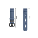 Universal Garmin 26mm QuickFit Tech-Protect Motion Fleksibelt Plast Rem - Blå
