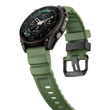Universal Garmin 26mm QuickFit Tech-Protect Motion Fleksibelt Plast Rem - Grøn