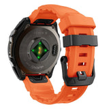 Universal Garmin 26mm QuickFit Tech-Protect Motion Fleksibelt Plast Rem - Orange