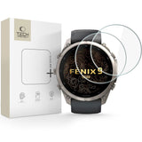 Garmin Fenix 9 Pro (51mm) Tech-Protect Glass Fit+ Skærmbeskyttelsesglas - 2 stk - Gennemsigtig