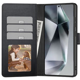 Samsung Galaxy S26+ (Plus) Tech-Protect Wallet Cover m. Pung - Sort