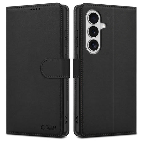 Samsung Galaxy S26+ (Plus) Tech-Protect Wallet Cover m. Pung - Sort