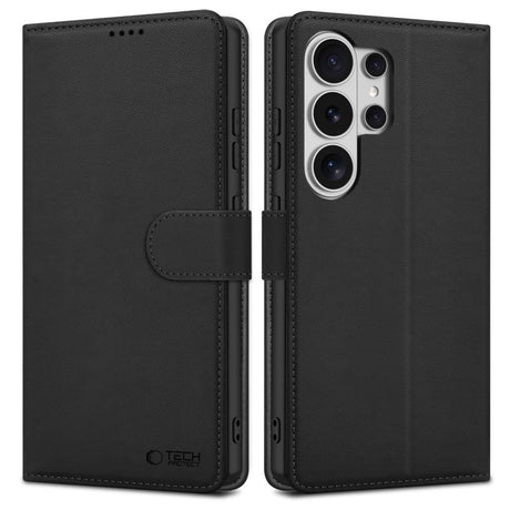 Samsung Galaxy S26 Ultra Tech-Protect Wallet Cover m. Pung - Sort