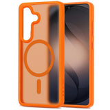 Samsung Galaxy S26 Tech-Protect MagMat Bagside Cover - MagSafe Kompatibel - Mat Orange